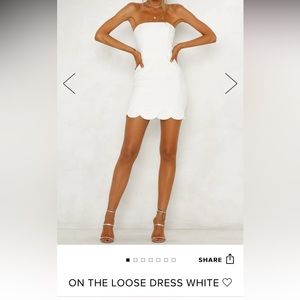 Hello Molly On the loose white dress